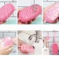 BUĞZ Süngerli Silikon Banyo Kesesi