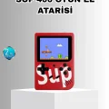 BUĞZ SUP Game Box El Konsolu – 500 Oyunlu, TV Bağlantılı, 5 Saat Oyun Süresi