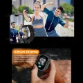 BUĞZ Süper AMOLED Ekranlı, Yapay Zeka Destekli, Nabız ve Uyku Takip Özellikli Akıllı Saat