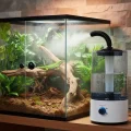 BUĞZ Sürüngen Teraryumu Nemlendirici Sis Makinesi - Ultrasonik Otomatik Buhar Üretici | Bukalemun, İguana, Gecko İçin ( BUĞZ )