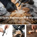 BUĞZ Survive Magnezyum Çubuğu Ateş Başlatıcı Çakmak Taşı