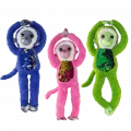  Süslü Maymunlar Peluş Oyuncak 45 cm 1 adet