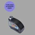  Suya Dayanıklı 110dB Alarmlı Çelik Disk Kilidi