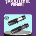 BUĞZ Suya Dayanıklı 4 Modlu Mini LED El Feneri