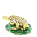 BUĞZ Swaroski Taşlı Tekli Kurbağa Alk1964
