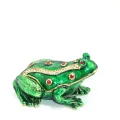 BUĞZ Swarovski Taşlı Tekli Kurbağa Model 1
