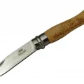 BUĞZ T0195 Bahçe Çakı 16 Cm - Ahşap Sap, Bilezikli, Kılıflı