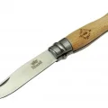 BUĞZ T0221 Bahçe Çakı 16 Cm - Ahşap Sap, Bilezikli, Kılıflı