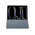 BUĞZ T5507d İpad Pro 11 (2022) Kılıf Palermo Ledli Klavyeli Standlı Tablet Kılıfı - Siyah