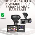  TA-01 1080P Ön 720P Arka ve İç Kamera Sistemli DVR
