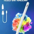  Tablet Kalemi iOS Android Windows Uyumlu Yedek Uçlu Universal Çizim Kalemi
