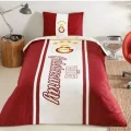  Taç Lisanslı Tek Kişilik Nevresim Takımı Galatasaray 1905 Glow