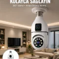 BUĞZ Tak Çalıştır Ampul Kamera – Full HD 1080P Kablosuz Güvenlik Çözümü Yeni Nesil