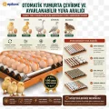 BUĞZ Tam Otomatik Kuluçka Makinesi 130 Yumurta Kapasiteli | Akıllı Isı ve Nem Kontrolü | Otomatik Yumurta Çevirme | Otomatik Su Sistemi | Ayarlanabilir Viyol ( BUĞZ )