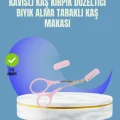 BUĞZ Tarak ve Fırça Başlıklı Kaş Şekillendirme Makası
