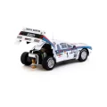 BUĞZ Tarmac Works 1/64 Lancia 037 Rally Rally Monte Carlo 1983 #1 with Tarmac Cards