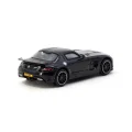 BUĞZ Tarmac Works 1/64 Mercedes-Benz SLS AMG Coupé Black Series Black Metallic - Singapore Special Edition