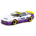  Tarmac Works 1/64 Pandem Mazda RX-7 FC3S White / purple - HOBBY64