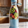 BUĞZ Taşınabilir Blender 380 ml USB Şarjlı Meyve Karıştırıcı Kolay Temizlenebilir