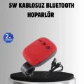 BUĞZ Taşınabilir Bluetooth Hoparlör – 5W Güçlü Ses, TWS ve FM Radyo Özellikli