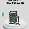 BUĞZ Taşınabilir Bluetooth Hoparlör – FM Radyo, USB, SD Kart ve TWS Özellikli