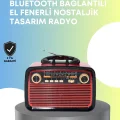 BUĞZ Taşınabilir Bluetooth Hoparlör – Modern Teknoloji ile Nostaljik Radyo Deneyimi, FM/AM Fonksiyonu
