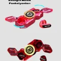 BUĞZ Taşınabilir Bluetooth Müzikli Spinner – Enerjik, Şık ve Eğlenceli Tasarım