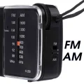 BUĞZ Taşınabilir cep radyosu siyah renk FM radyo bluetooth yok 2 yıl garantili - Elektronik