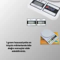  Taşınabilir Dijital Terazi – Çift Ölçü Birimi Destekli