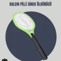  Taşınabilir Elektronik Sinek Swatter – Kimyasal İçermeyen, Ergonomik Tasarım