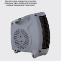 BUĞZ Taşınabilir Fanlı Isıtıcı Elektrikli Termik Korumalı Oda Isıtıcı
