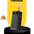 BUĞZ Taşınabilir Güneş Panelli Powerbank Çoklu Cihaz Şarj Destekli