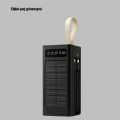 BUĞZ Taşınabilir Güneş Panelli Powerbank Çoklu Cihaz Şarj Destekli Yeni Nesil