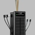 BUĞZ Taşınabilir Güneş Panelli Powerbank Çoklu Cihaz Şarj Destekli Yeni Nesil