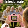BUĞZ Taşınabilir HD Dijital Kamera Video Kayıt Fotoğraf Çekim USB Bağlantılı Şarjlı Yeni Nesil