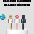 BUĞZ Taşınabilir Karaoke Mikrofon – Bluetooth, USB ve AUX Girişli