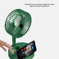 BUĞZ Taşınabilir Katlanabilir Mini Fan 3 Kademeli Şarj Edilebilir - Lisinya