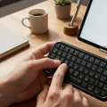 BUĞZ Taşınabilir Mini Bluetooth Klavye Şarjlı Kablosuz Klavye