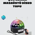 BUĞZ Taşınabilir Mini Disko Topu Lamba – Müzikle Senkronize Işık Efekti ve Parti Atmosferi
