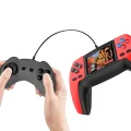 BUĞZ Taşınabilir mini el atari 500 oyunlu şarjlı kırmızı AV TV uyumlu Bluetooth yok - Elektronik