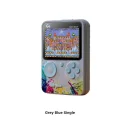 BUĞZ Taşınabilir mini el oyun konsolu 500 oyunlu Bluetooth bağlantılı gri renk gamepad