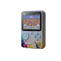BUĞZ Taşınabilir mini el oyun konsolu 500 oyunlu Bluetooth bağlantılı gri renk gamepad