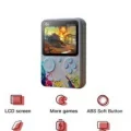 BUĞZ Taşınabilir mini el oyun konsolu 500 oyunlu Bluetooth bağlantılı gri renk gamepad