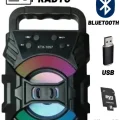 BUĞZ Taşınabilir mini ışıklı bluetooth bilgisayar hoparlörü turkuaz renk 2 yıl garantili