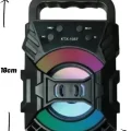 BUĞZ Taşınabilir mini ışıklı bluetooth bilgisayar hoparlörü turkuaz renk 2 yıl garantili