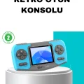 BUĞZ Taşınabilir Mini Video Oyun Konsolu Ergonomik Tasarım