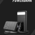  Taşınabilir Powerbank 50.000 mAh 4 Girişli Hızlı Şarj Led Göstergeli Fenerli Şarj