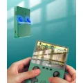 BUĞZ Taşınabilir retro oyun konsolu yeşil renk oyunlu HD görüntü bluetooth yok - Elektronik