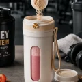 BUĞZ Taşınabilir Şarjlı Blender Smoothie ve Buz Kırıcı Özellikli 350 ML