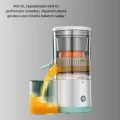 BUĞZ Taşınabilir Şarjlı Katı Meyve Sıkacağı – 45W Güç, 18000 RPM Hız, 400 mL Kapasite